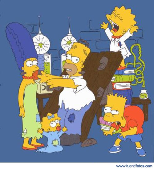 Dibujos de Los Simpson Halloween