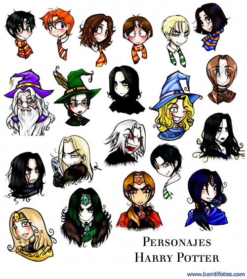 Dibujos de Personajes Harry Potter