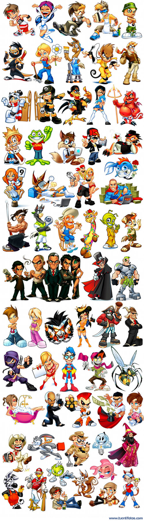 Dibujos de Personajes Varios