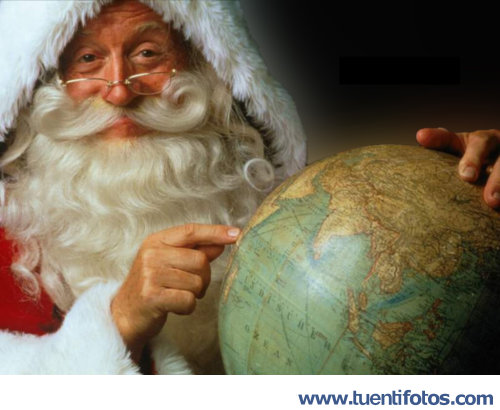 Navidad de Papa Noel En El Mundo