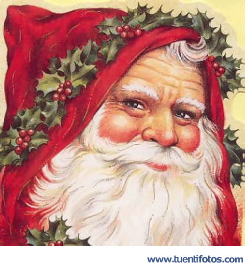 Navidad de Retrato De Papa Noel