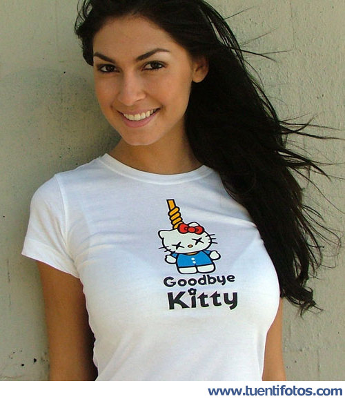 Ropa de Camisa Goodbye Kitty