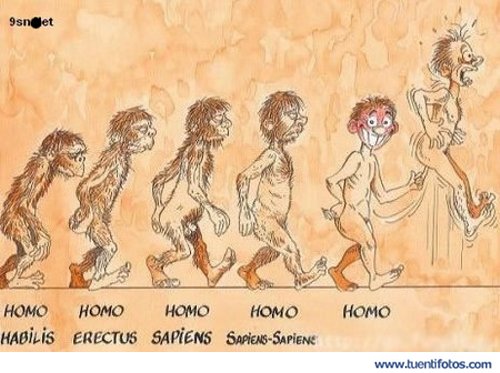 Chistes de Evolución Humana