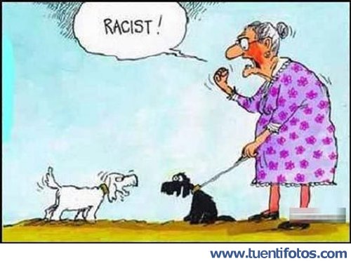 Chistes de Perro Racista