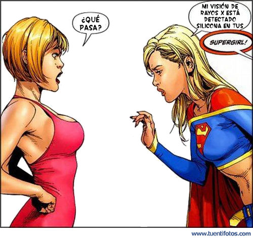 Chistes de Supergirl Rayos X